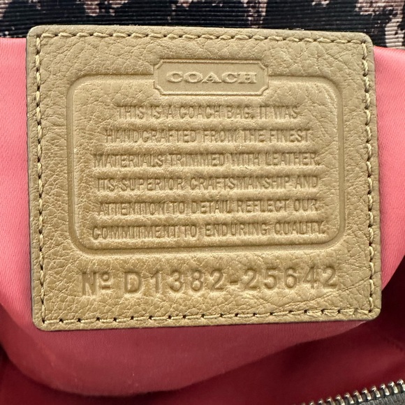 COACH Madison Madeline east west satchel in Ocelot Excellent used condition EUC - Picture 7 of 17